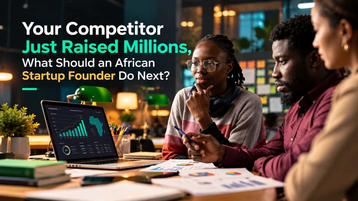 Your Competitor Just Raised Millions, What Should an African Startup Founder Do Next?